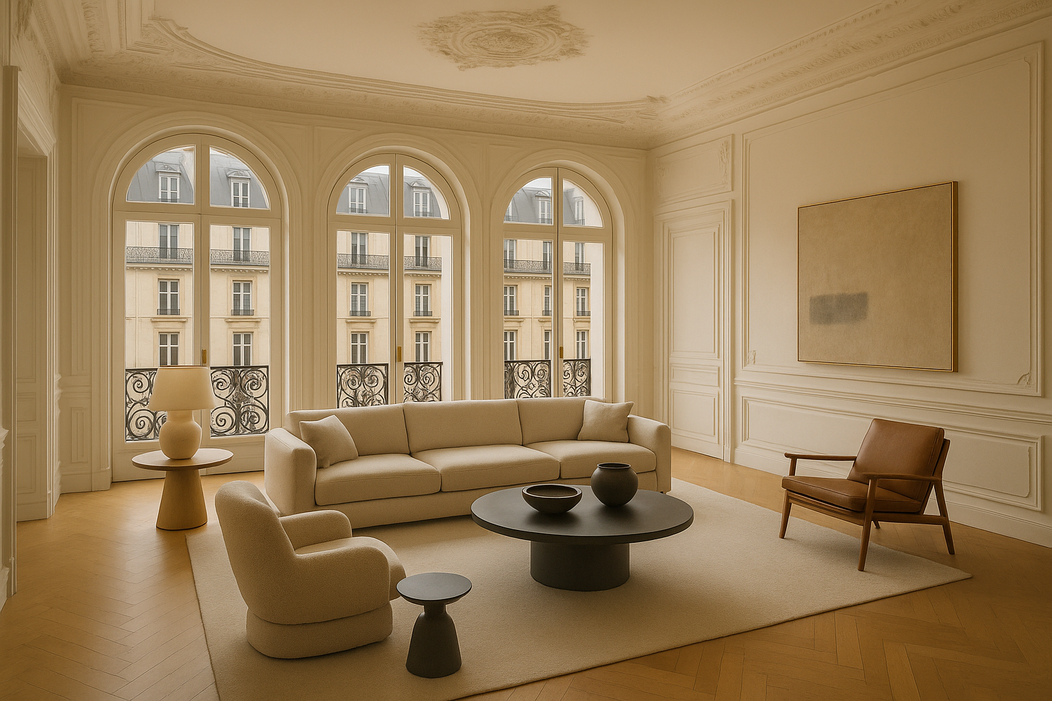 fonds d'investissement immobilier, intérieur d’architecture luxe